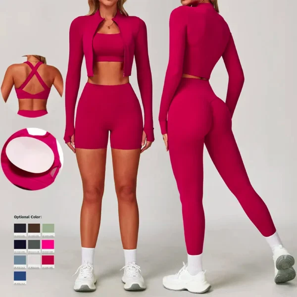 legging ensemble femme – set de 4